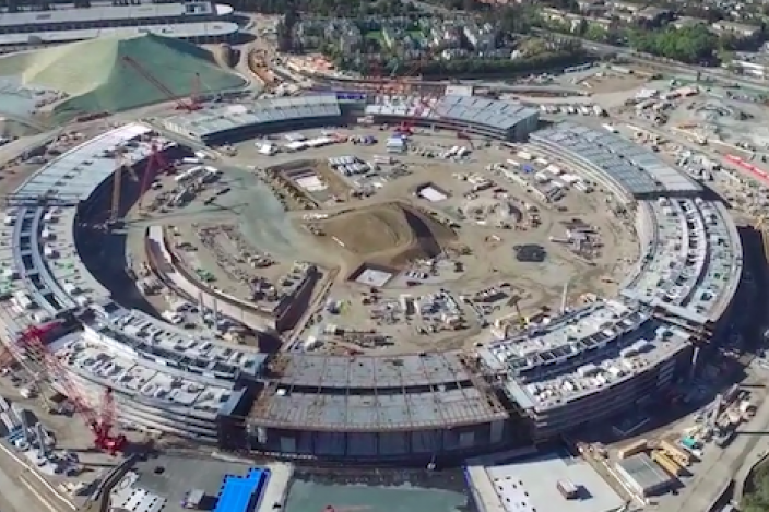 Steve Jobs’ “Spaceship” Apple Campus is Coming to Life